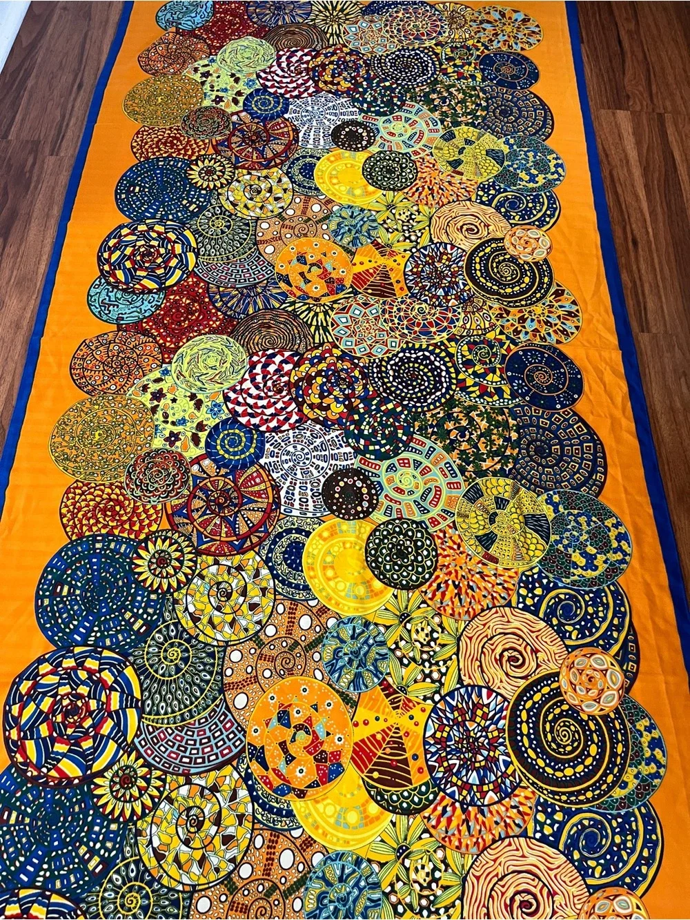 Bohemian oversized Mandala art to wear Shaw scarf wrap pashmina burning man